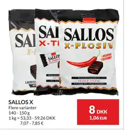 Nielsen's Discount SALLOS X tilbud