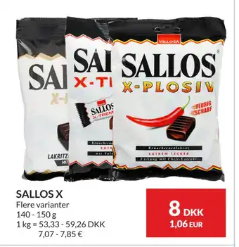 Nielsen's Discount SALLOS X tilbud