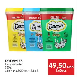 Nielsen's Discount DREAMIES tilbud