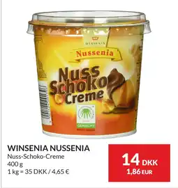Nielsen's Discount WINSENIA NUSSENIA tilbud