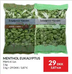 Nielsen's Discount MENTHOL EUKALYPTUS tilbud