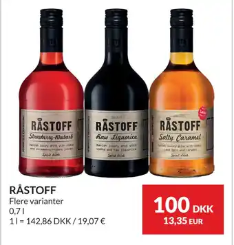 Nielsen's Discount RÅSTOFF tilbud