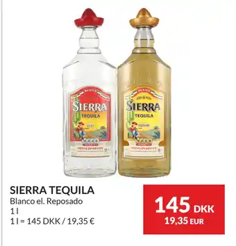 Nielsen's Discount SIERRA TEQUILA tilbud