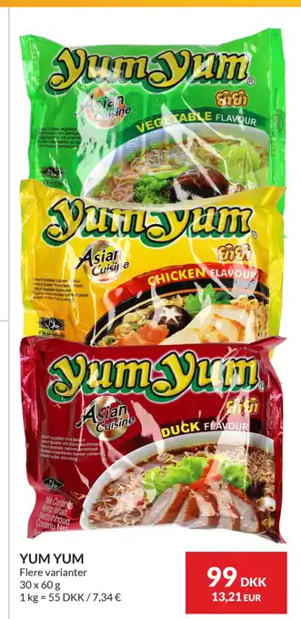 Nielsen's Discount YUM YUM tilbud