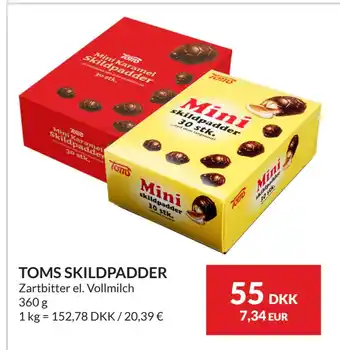 Nielsen's Discount TOMS SKILDPADDER tilbud