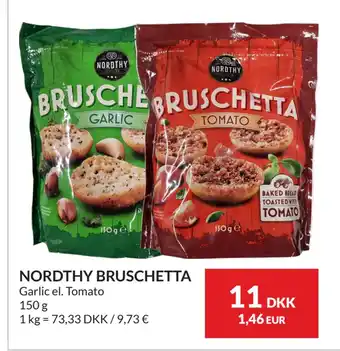 Nielsen's Discount NORDTHY BRUSCHETTA tilbud