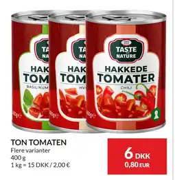 Nielsen's Discount TON TOMATEN tilbud