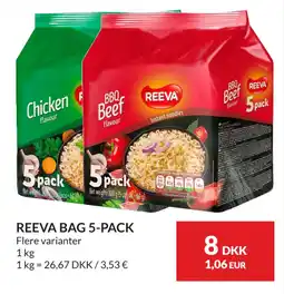 Nielsen's Discount REEVA BAG 5-PACK tilbud