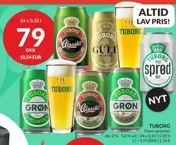 Nielsen's Discount TUBORG tilbud