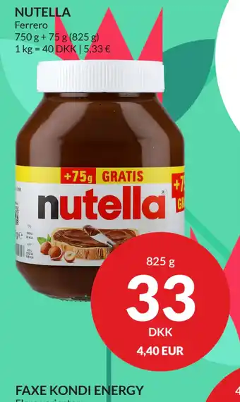 Nielsen's Discount NUTELLA tilbud