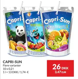 Nielsen's Discount CAPRI-SUN tilbud