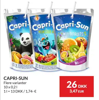 Nielsen's Discount CAPRI-SUN tilbud