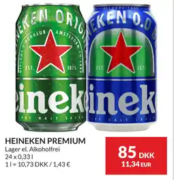 Nielsen's Discount HEINEKEN PREMIUM tilbud