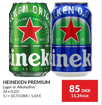 Nielsen's Discount HEINEKEN PREMIUM tilbud