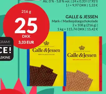 Nielsen's Discount GALLE & JESSEN tilbud