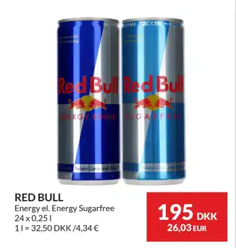 Nielsen's Discount RED BULL tilbud