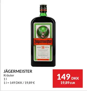 Nielsen's Discount JÄGERMEISTER tilbud