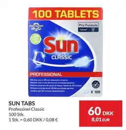 Nielsen's Discount SUN TABS tilbud