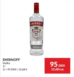 Nielsen's Discount SMIRNOFF tilbud