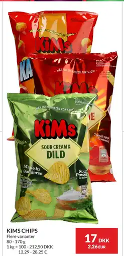 Nielsen's Discount KIMS CHIPS tilbud