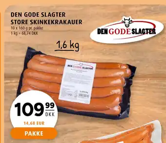 Scandinavian Park DEN GODE SLAGTER STORE SKINKEKRAKAUER tilbud