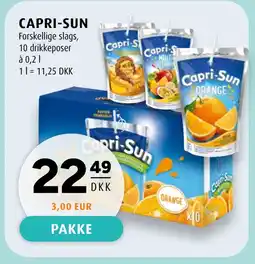 Scandinavian Park CAPRI-SUN tilbud