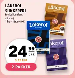 Scandinavian Park LÄKEROL SUKKERFRI tilbud