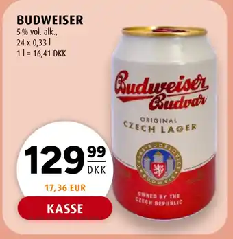 Scandinavian Park BUDWEISER tilbud