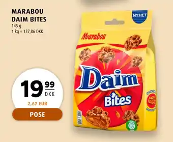 Scandinavian Park MARABOU DAIM BITES tilbud