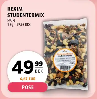 Scandinavian Park REXIM STUDENTERMIX tilbud