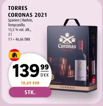 Scandinavian Park TORRES CORONAS 2021 tilbud