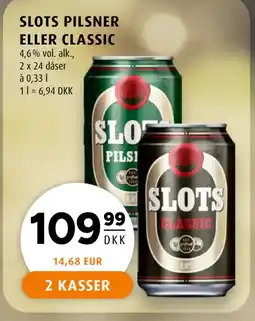 Scandinavian Park SLOTS PILSNER ELLER CLASSIC tilbud