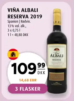 Scandinavian Park VIÑA ALBALI RESERVA 2019 tilbud