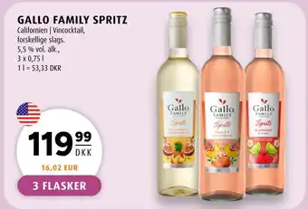 Scandinavian Park GALLO FAMILY SPRITZ tilbud