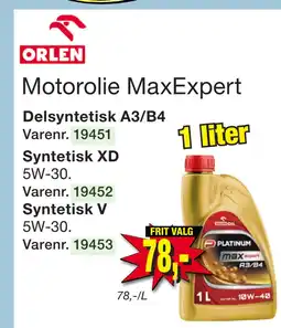 Harald Nyborg Motorolie MaxExpert tilbud