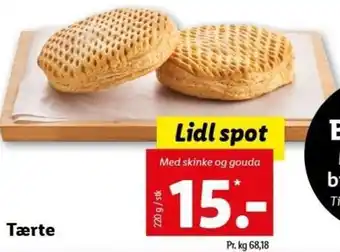 Lidl Tærte 220 g tilbud