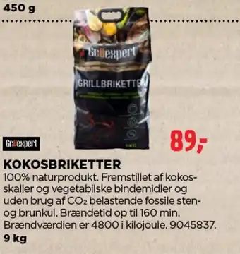 jem & fix GRILLEXPERT Kokosbriketter tilbud