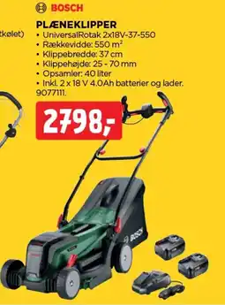 jem & fix BOSCH Plæneklipper tilbud