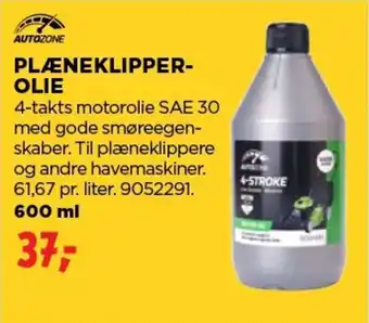 jem & fix AUTOZONE Plæneklipper- olie tilbud