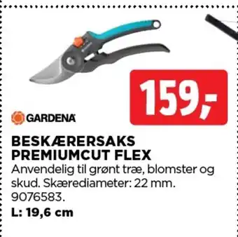 jem & fix GARDENA Beskærersaks premiumcut flex tilbud