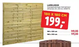 jem & fix Lamelhegn tilbud