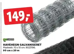 jem & fix GARDEN Havehegn galvaniseret tilbud