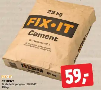 jem & fix FIX IT Cement tilbud