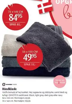Kop & Kande Håndklæde tilbud