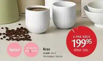 Kop & Kande Krus tilbud