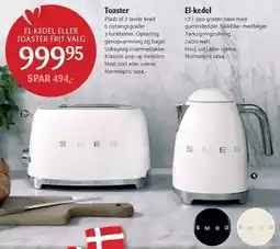 Kop & Kande Toaster eller El-kedel tilbud