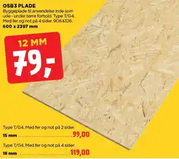 jem & fix Osb3 plade tilbud