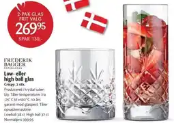 Kop & Kande Low- eller high all glas tilbud