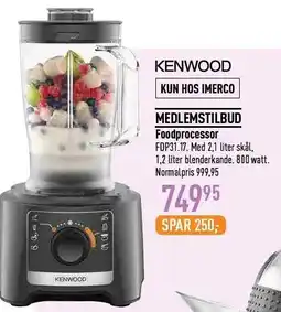 Imerco Foodprocessor tilbud