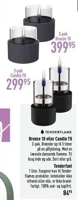 Imerco Breeze 10 eller Candle 70 tilbud